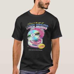 LaserDisc Movie Night Video 80s 90s Tech M T-shirt
