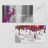 Laserhaarverwijderaar Glitter Mousserend Visitekaa Visitekaartje (Voorkant / Achterkant)