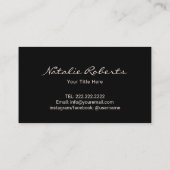 Laserhaarverwijdering Huid Klinisch Roos Gold marm Visitekaartje (Achterkant)