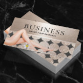 Laserhaarverwijdering Huidverzorging Moderne goudz Visitekaartje