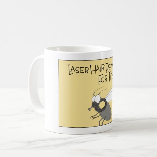 Laserhaarverwijdering Koffiemok (Voorkant links)