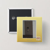 LaserKat Vierkante Button 5,1 Cm (Voorkant /achterkant)