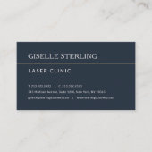 Laserkliniek Afspraakherinnering Visitekaartje (Voorkant)