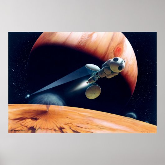 Laserkrachtcentrale Poster (Voorkant)