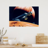 Laserkrachtcentrale Poster (Keuken)