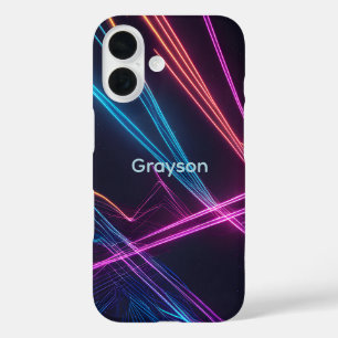 laserlichten iPhone 16 hoesje