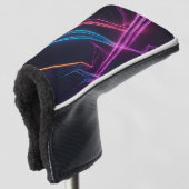 laserlichten golfheadcover (3/4 voorkant)