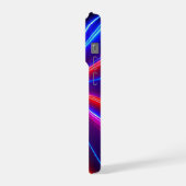 Laserlichtstralen  iPhone hoesje (Linkerkant)