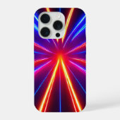 Laserlichtstralen  iPhone hoesje (Achterkant)