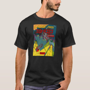 Laseroge Zombies met kettingzagen Shirten T-shirt