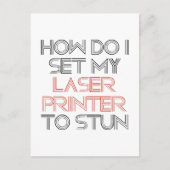 Laserprinter Briefkaart (Voorkant)