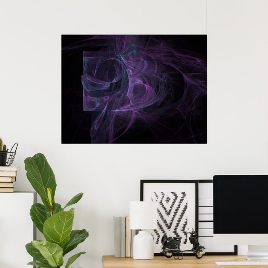 Laserrand Poster (Thuiskantoor)