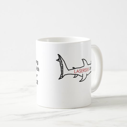 LASERS-Mok Koffiemok (Voorkant rechts)