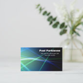 lasers visitekaartje voor elektriciteitstechniek (Staand voorkant)