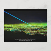 Lasersculptuur van het Briefkaart Rockne Krebs (Voorkant)