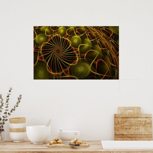 LaserShow Poster (Keuken)