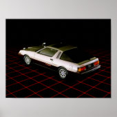 Laserstraal Poster (Voorkant)