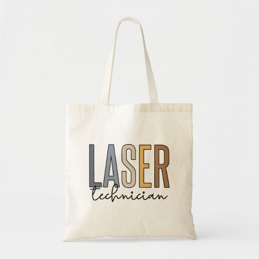lasertechnicus | Lasertechnologie Tote Bag (Voorkant)