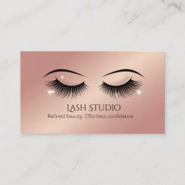 Lash Afspraakkaart Elegant Ontwerp Afsprakenkaartje