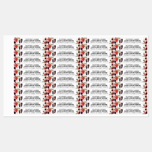 Lash and Brow-serum Labels (Vel)