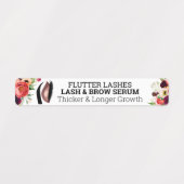 Lash and Brow-serum Labels (Design 2)