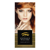 Lash Artiest Prijs Lijst Rack Kaart (Voorkant)