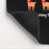 Lash Artist Christmas Reindeer Esthetician Eyelash Muismat (Hoek)