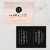 Lash Artist Natercare Instruction Cards Visitekaartje (Voorkant / Achterkant)