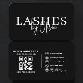 Lash Artist QR Code Booking Visitekaartje