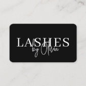 Lash Artist QR Code Booking Visitekaartje (Voorkant)