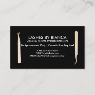 Lash Artist Tools Visitekaartje