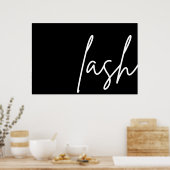 Lash Artist Wall Print - Lash Decor (Keuken)