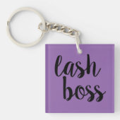 Lash Boss Acrylische Sleutelhanger (voorkant)