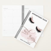 Lash Boss Makeup Eyebrow Eye Lash APPOINTMENT BOOK Planner (Display)