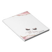 Lash Boss Makeup Eyebrow Eyes Lashes Blush roze Notitieblok (Schuin)