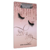 Lash Boss Makeup Eyebrow Eyes Lashes Driving Gold Klembord (Rechts)