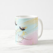 Lash Boss Makeup Eyebrow Eyes Lashes Driving Gold Koffiemok (Voorkant rechts)