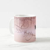 Lash Boss Makeup Eyebrow Eyes Lashes Driving Gold Koffiemok (Voorkant links)