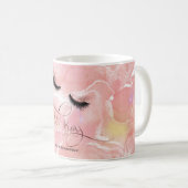 Lash Boss Makeup Eyebrow Eyes Lashes Driving Gold Koffiemok (Voorkant rechts)