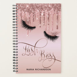 Lash Boss Makeup Eyebrow Eyes Lashes Driving Gold Planner