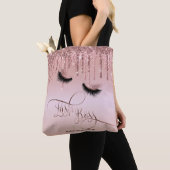 Lash Boss Makeup Eyebrow Eyes Lashes Driving Gold Tote Bag (Dichtbij)