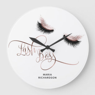 Lash Boss Makeup Eyebrow Eyes Lashes Roos Gold Grote Klok