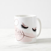 Lash Boss Makeup Eyebrow Eyes Lashes Roos Gold Koffiemok (Voorkant rechts)