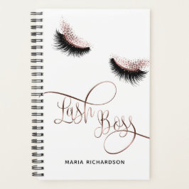 Lash Boss Makeup Eyebrow Eyes Lashes Roos Gold Planner