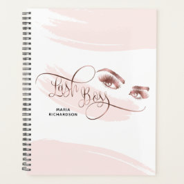 Lash Boss Makeup Eyebrow Eyes Lashes Roos Gold Planner