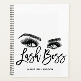 Lash Boss Makeup Eyebrow Eyes Lashes Roos Gold Planner