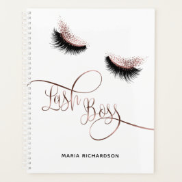 Lash Boss Makeup Eyebrow Eyes Lashes Roos Gold Planner