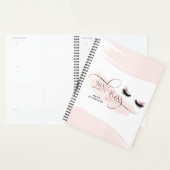 Lash Boss Makeup Eyebrow Eyes Lashes Roos Gold Planner (Display)