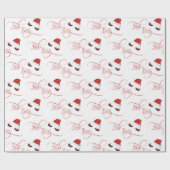 Lash Boss Santa Lashes Cadeaupapier (Vlak)