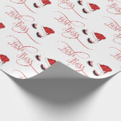 Lash Boss Santa Lashes Cadeaupapier (Hoek)